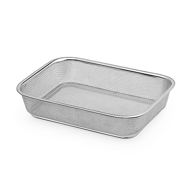 Onions Stainless Steel Mesh Storage Basket for Refrigerator| Rectangular Fridge Basket