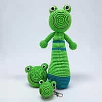 Frog Key Chain