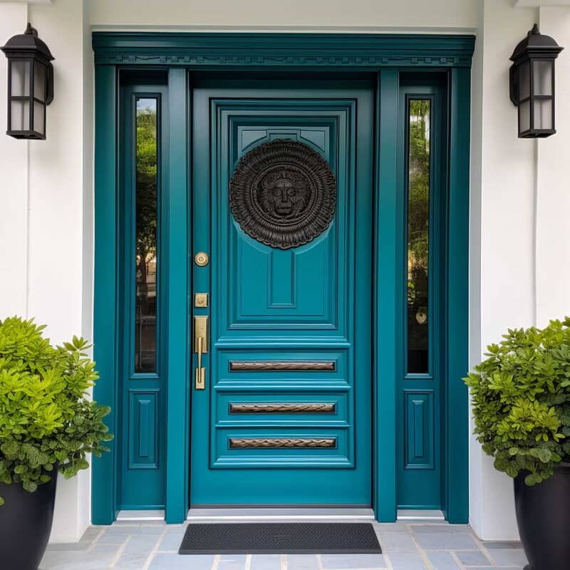 Elegant 3D HDHMR Moulding Door with Deco Paint