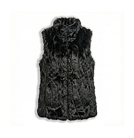 Faux Fur Sleeveless Jacket