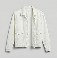 White Denim Jacket