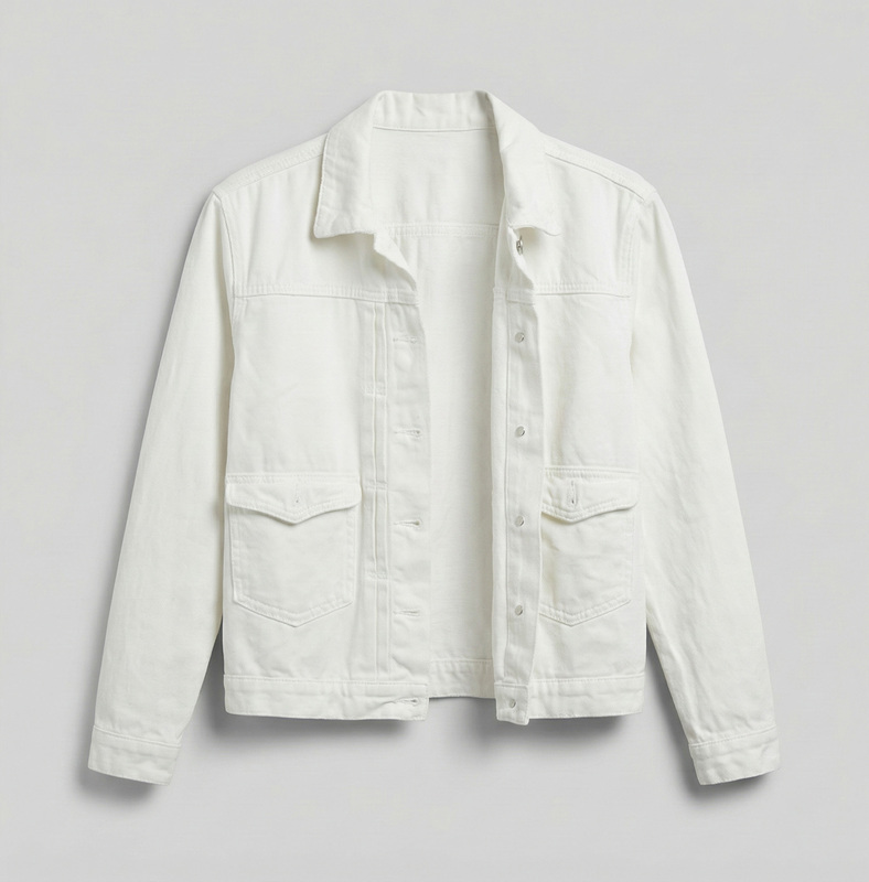 White Denim Jacket