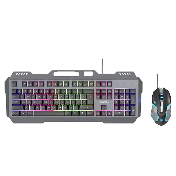 Coconut Cola Wired Gaming Keyboard & Mouse Combo – RGB Backlit Keyboard + Precision Gaming Mouse | USB Plug & Play | Durable Design | PC & Laptop Gaming