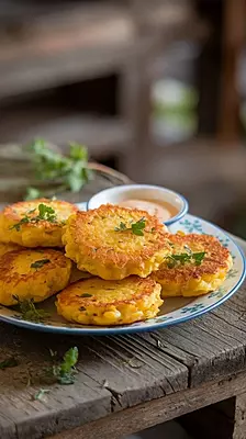 Frzn Corn Tikki JAIN 1 Kg