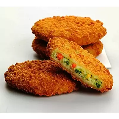 Frzn Veg Burger Patty 1.44Kg/pkt-TB