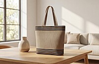Sandstone Stripe Everyday Tote
