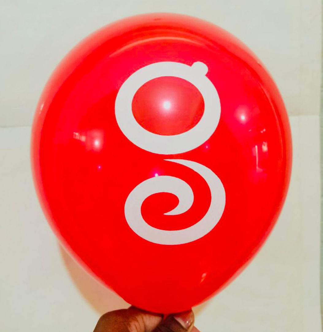 Custom Printed Balloons with Logo & Name Pack of 300 pcs