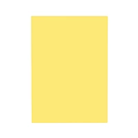 Pack of 8 A5 Plain Yellow Dyslexia Overlay Reading Sheets – PET Material, Rounded Corners