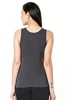 AMANTE Broad Strapped Body Hugging Cotton Tank Top 76801