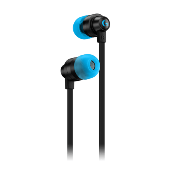 LOGITECH IN-EAR WIRED GAMING EARPHONES WITH MIC AND DUAL DRIVERS G333