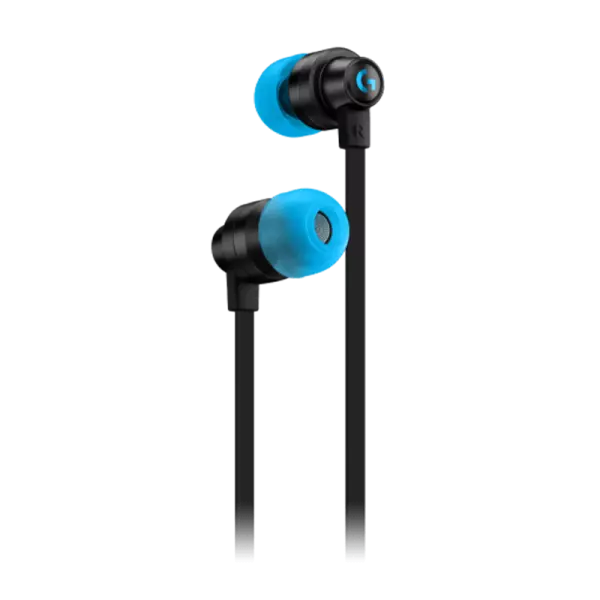 LOGITECH IN-EAR WIRED GAMING EARPHONES WITH MIC AND DUAL DRIVERS G333
