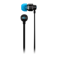 LOGITECH IN-EAR WIRED GAMING EARPHONES WITH MIC AND DUAL DRIVERS G333