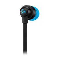 LOGITECH IN-EAR WIRED GAMING EARPHONES WITH MIC AND DUAL DRIVERS G333
