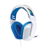 Logitech Wired Gaming Headset, with Microphone G335 ( White )