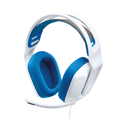 Logitech Wired Gaming Headset, with Microphone G335 ( White )