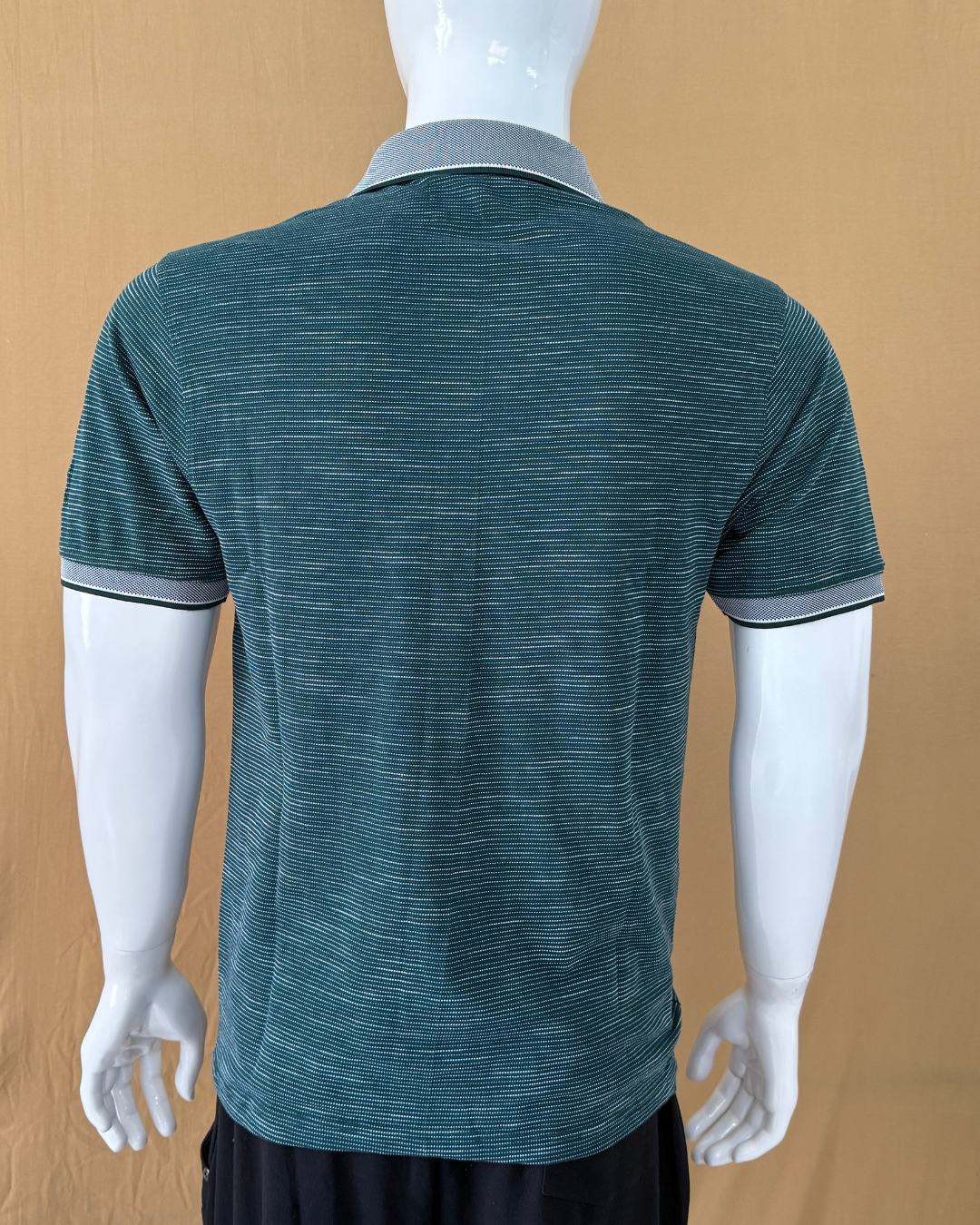 Men Dark Teal Green Poloshirt