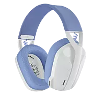 Logitech Gaming Bluetooth Wireless  Headphones G435 ( White )
