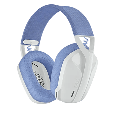 Logitech Gaming Bluetooth Wireless  Headphones G435 ( White )