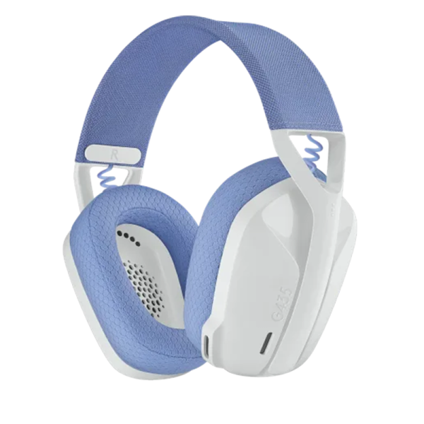 Logitech Gaming Bluetooth Wireless  Headphones G435 ( White )