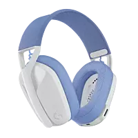 Logitech Gaming Bluetooth Wireless  Headphones G435 ( White )