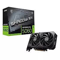 MSI RTX 5060 Shadow 2X OC 8GB GDDR7 Graphics Card – Dual-Fan | 4K Support | PCIe 5.0