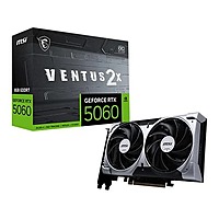 MSI RTX 5060 Ventus 2X OC 8GB GDDR7 Graphics Card – Dual-Fan | 4K Support | PCIe 5.0