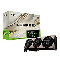 MSI RTX 5070 Ti Inspire 3X OC 16GB GDDR7 Graphics Card – Triple Fan | PCIe 5.0 | 4K Support