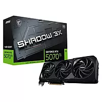 MSI RTX 5070 Ti Shadow 3X OC 16GB GDDR7 Graphics Card – Triple Fan | PCIe 5.0 | 4K Support