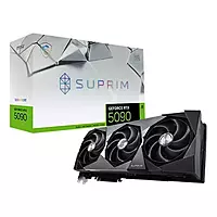 MSI RTX 5090 Suprim SOC 32GB GDDR7 Graphics Card – Triple Fan | 4K Support