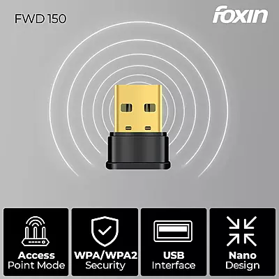 WIFI DONGLE FOXIN 150 MBPS FWD-150