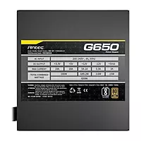 Antec G650 Gold 650W Semi-Modular SMPS – 80 Plus Gold 4 PCIe Connectors 5 Years Warranty