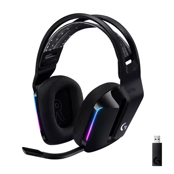 Logitech Lightspeed Wireless Gaming Over-Ear Headphones G 733