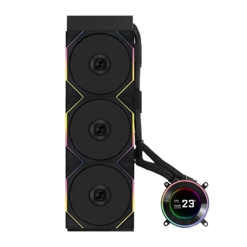 Lian Li Hydroshift II LCD-C 360TL CPU Liquid Cooler – 360mm AIO | LCD Display