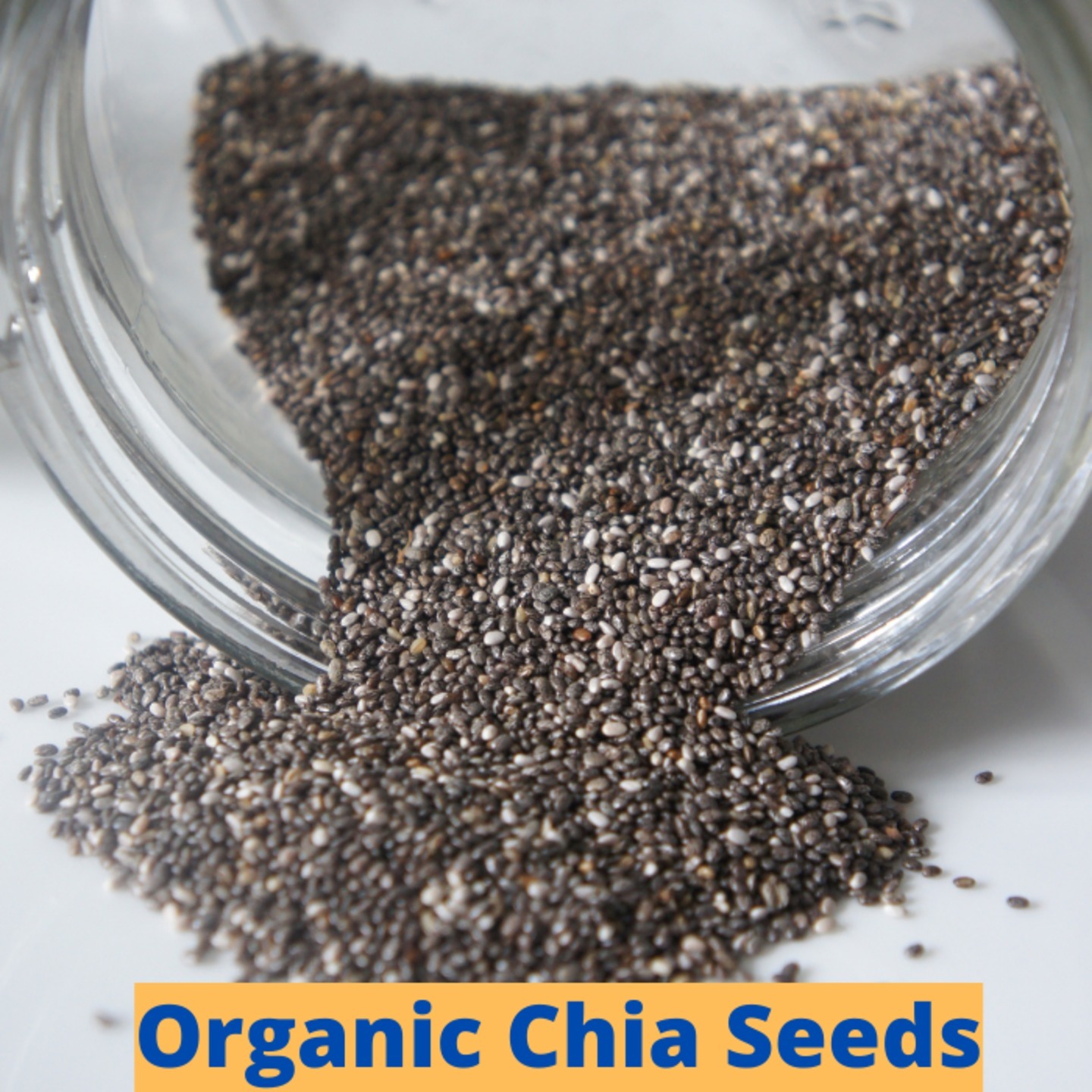 500 gms Organically Grown Raw Chia Seeds | Healthy Snacks | Chia Seeds for Weight Loss