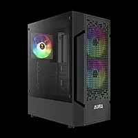 Gamdias GC7 ARGB ATX Mid Tower Case – Tempered Glass | 3 Fans | USB 3.0 | Black