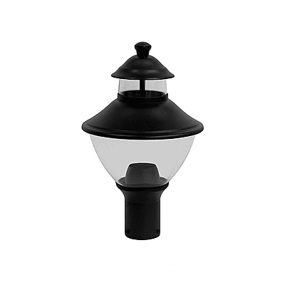 LED Gate Light Orion - 12W (WW) Black Body