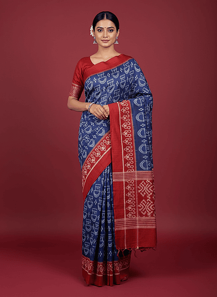 Sambalpuri Cotton Saree(4763)