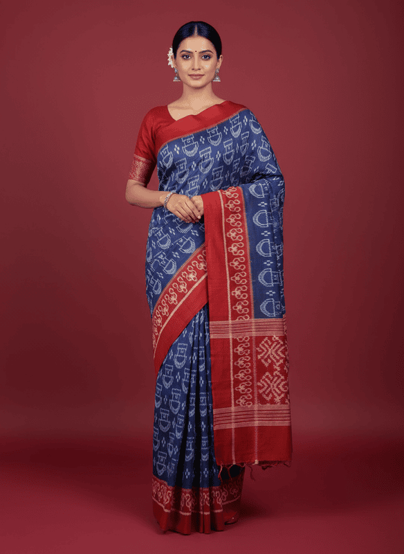 Sambalpuri Cotton Saree(4763)