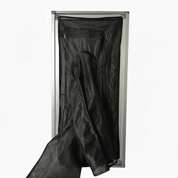 flek-AL-N-MC(B) Aluminum Series (Black Mesh)