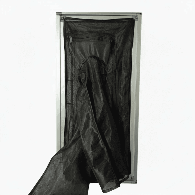 flek-AL-N-MC(B) Aluminum Series (Black Mesh)