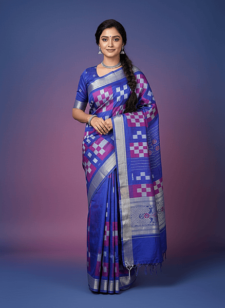 Sambalpuri Pata Saree(9702)