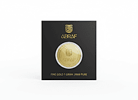 ABRAF 1 gram 24 Karat Gold Coin 999.9