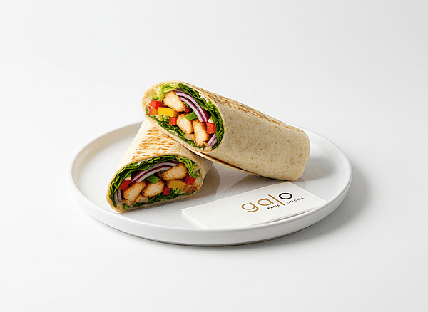 Pepper Chicken Wrap