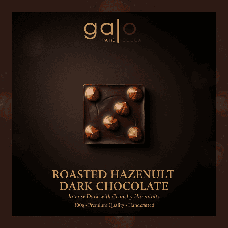 Roasted Hazelnut dark Chocolate