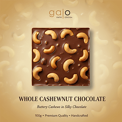 Whole Cashew Nut Chocolate