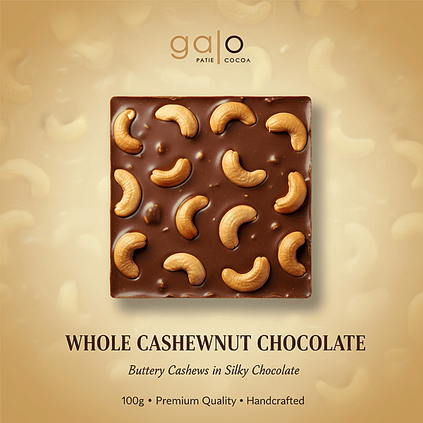 Whole Cashew Nut Chocolate
