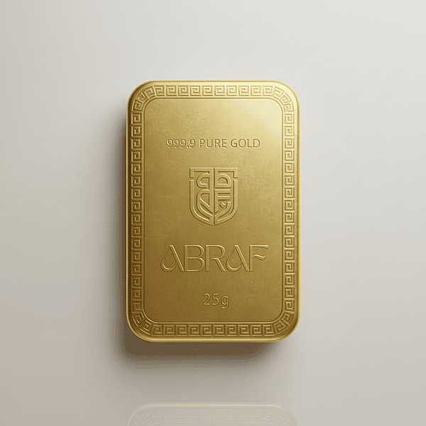 ABRAF 25 gram 24 Karat Gold Mini Bar 999.9