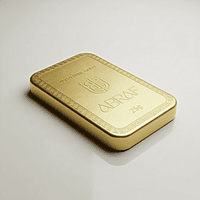 ABRAF 25 gram 24 Karat Gold Mini Bar 999.9