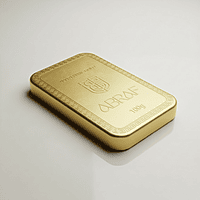 ABRAF 100 gram 24 Karat Gold Mini Bar 999.9