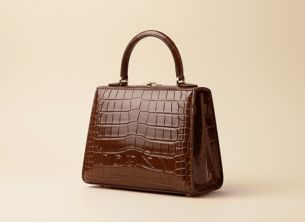 Crocodile Small Bag Brown